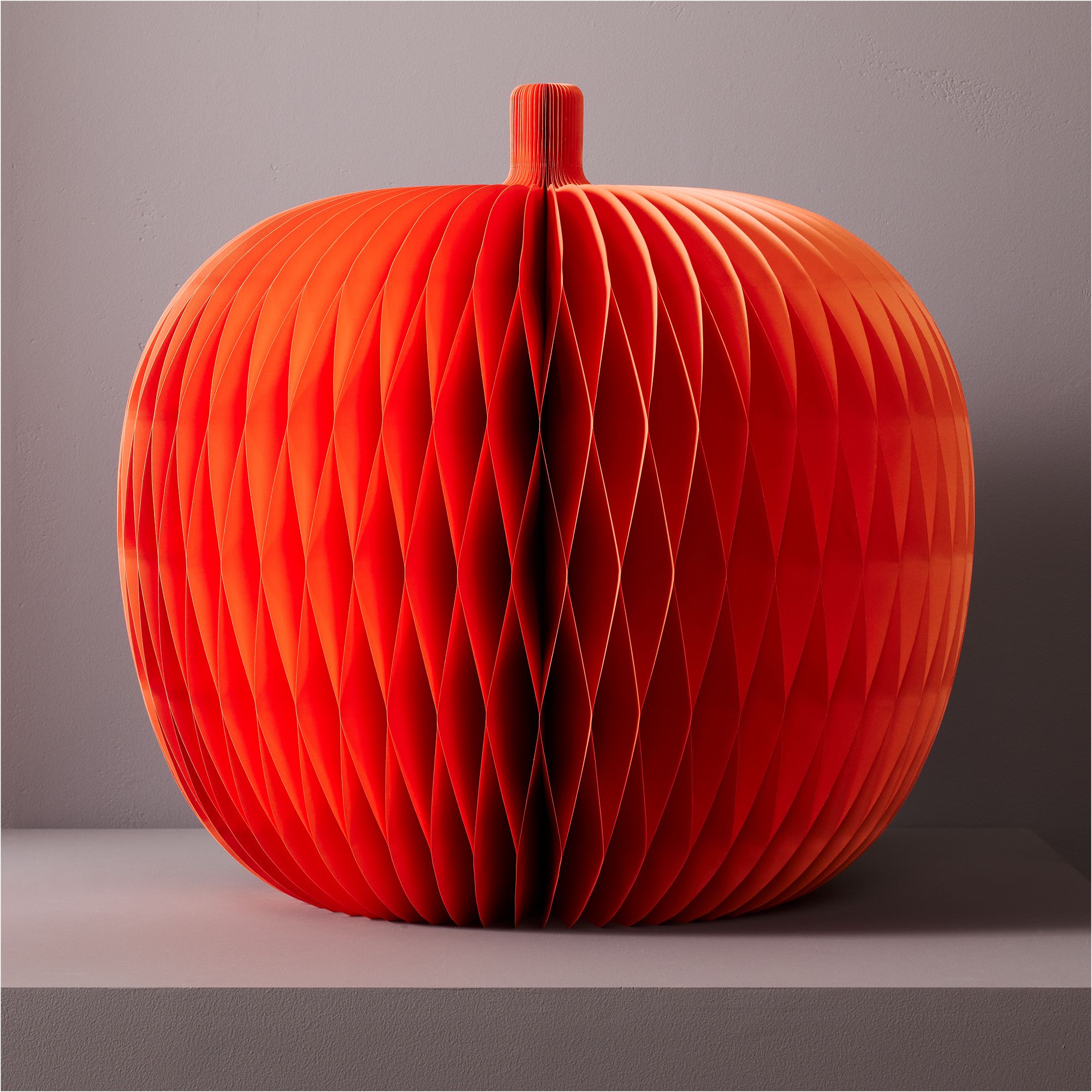 Halloween Paper Accordion Pumpkins | West Elm