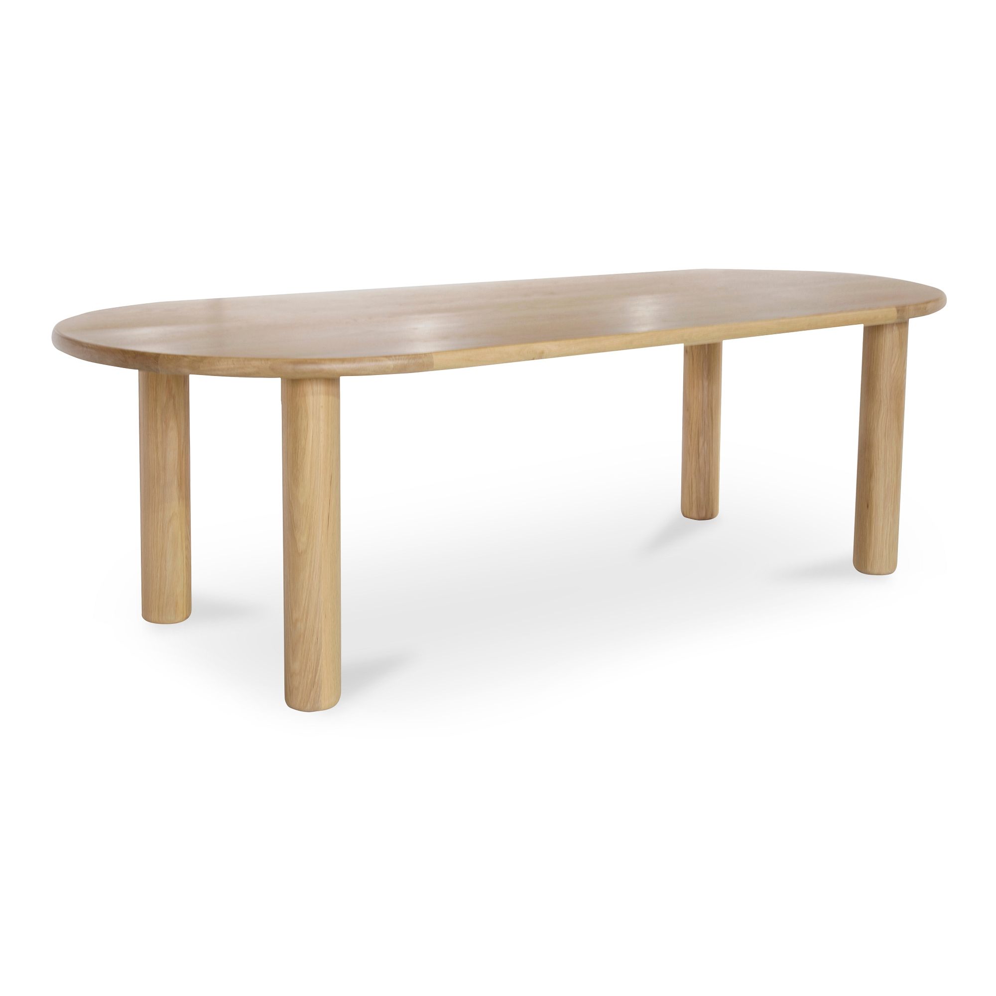 Kosciusko Oak Oval Dining Table (78"–96") | West Elm