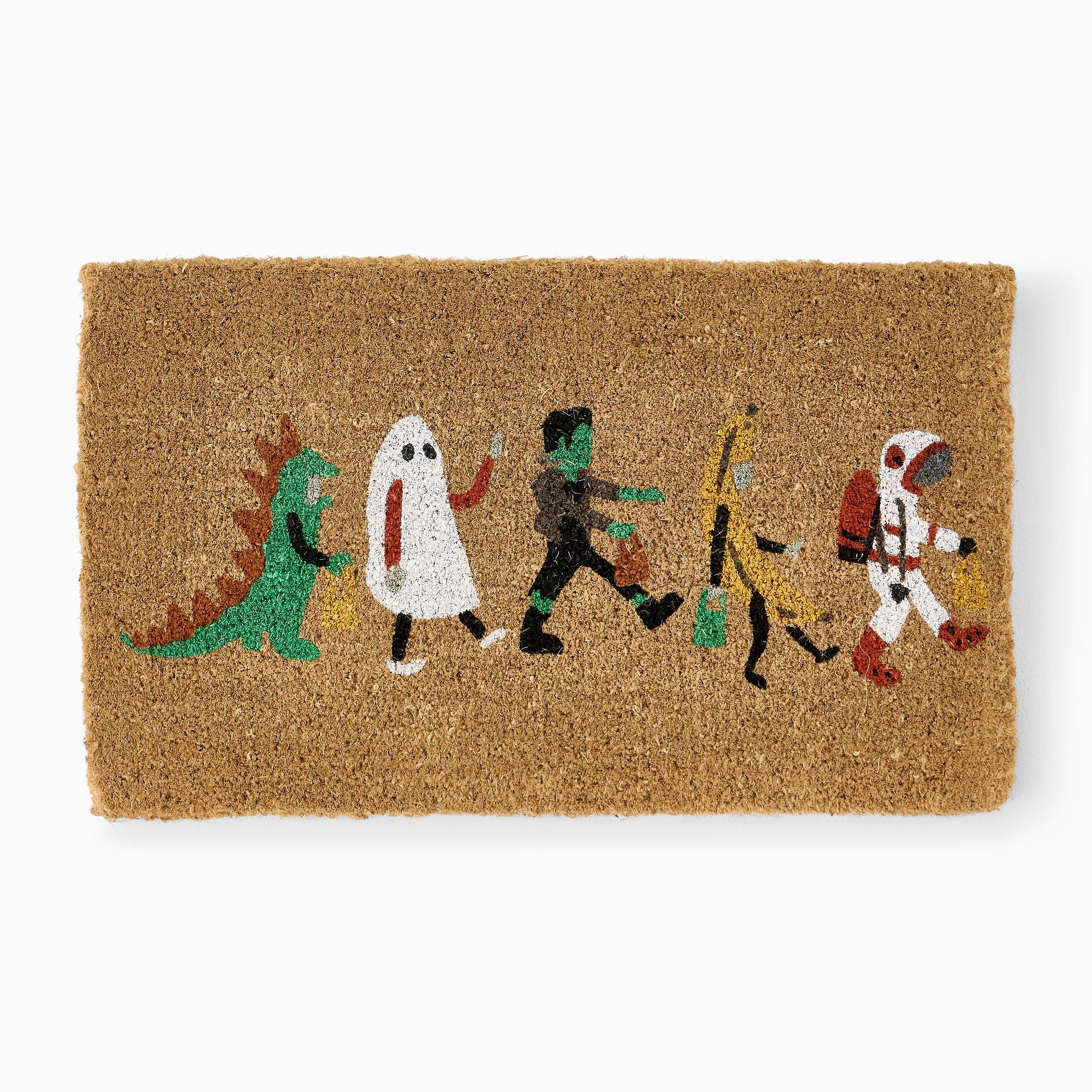 Halloween Trick-or-Treater Doormat | West Elm