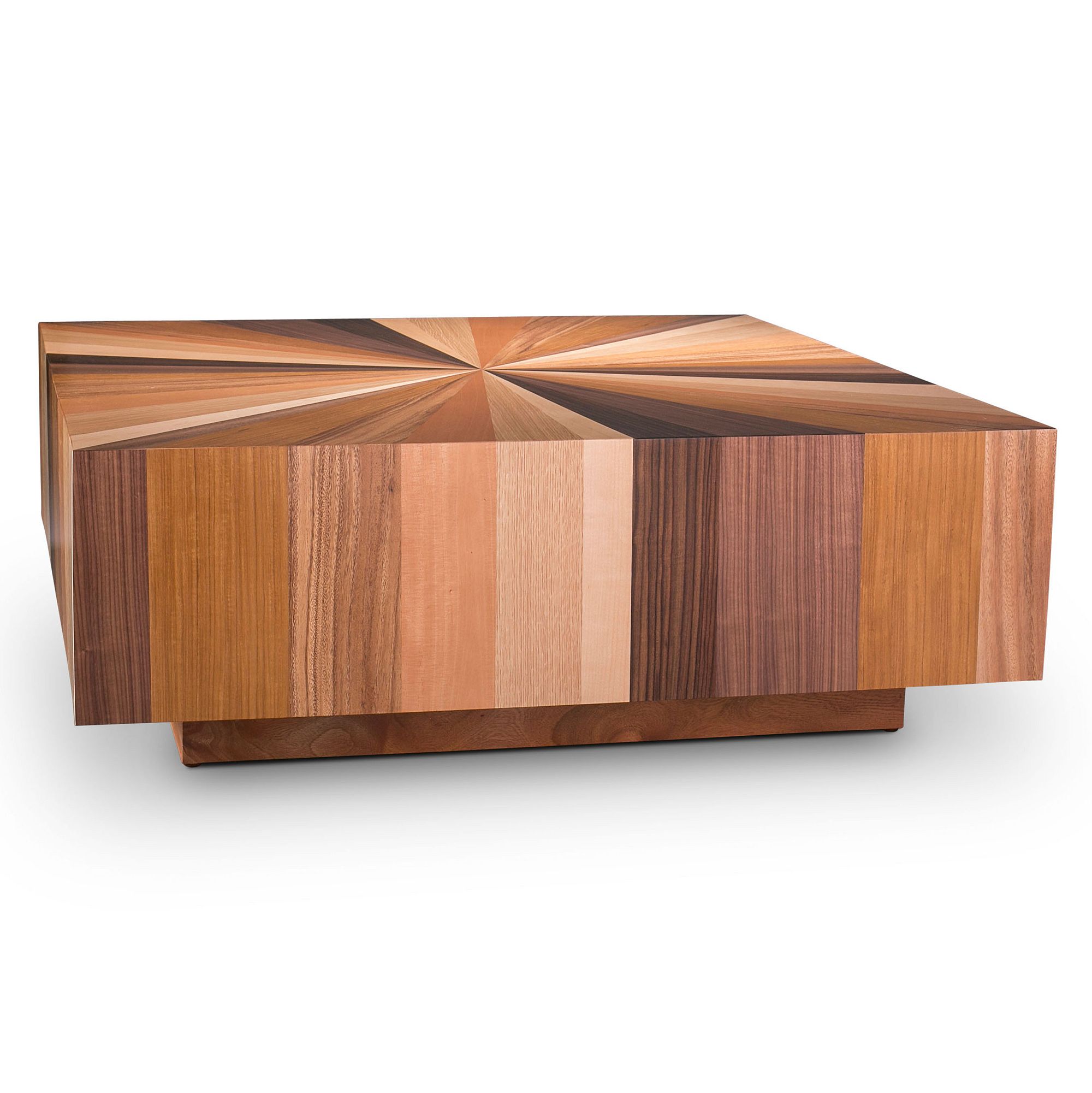 Zora Solid Mahogany Square Coffee Table (43") | West Elm