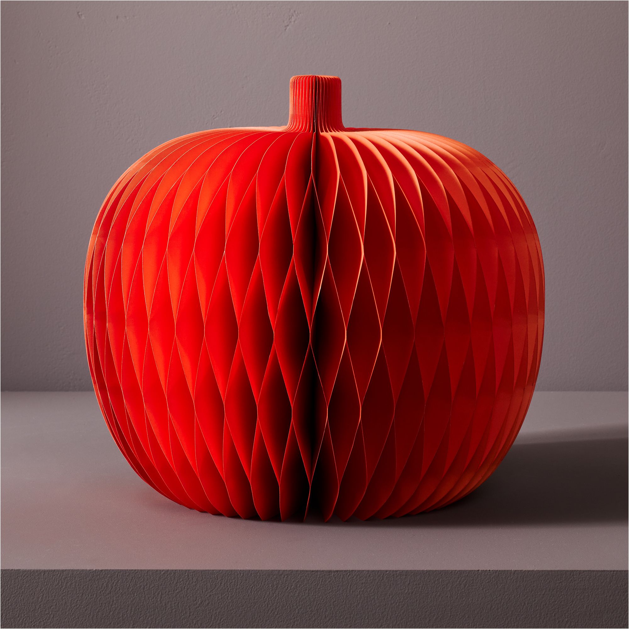 Halloween Paper Accordion Pumpkins | West Elm