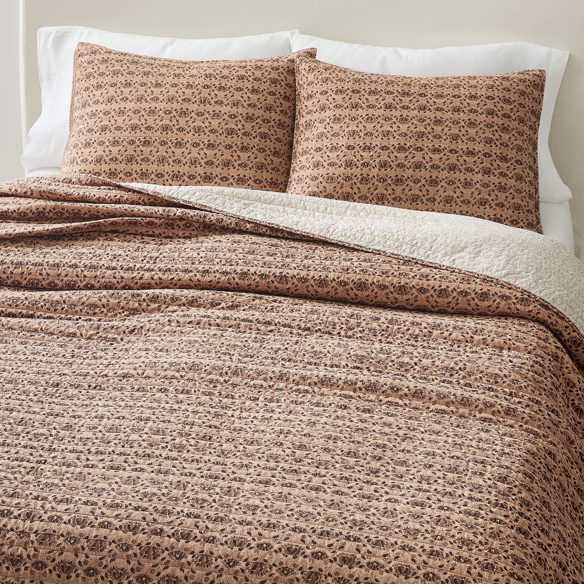 Gemma Reversible Print Mix Quilt & Shams | West Elm