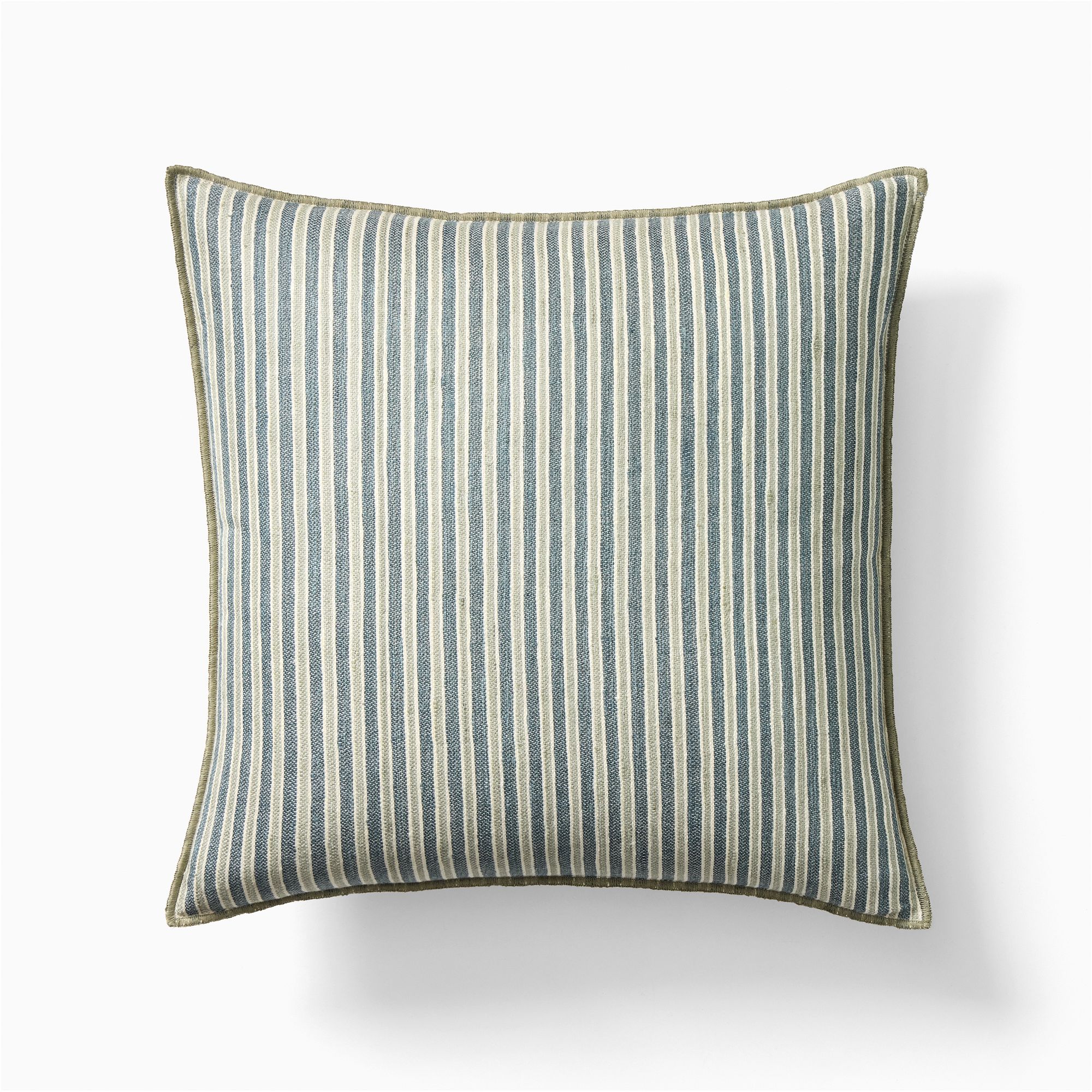 Modern Silk Stripe Pillow Cover | West Elm