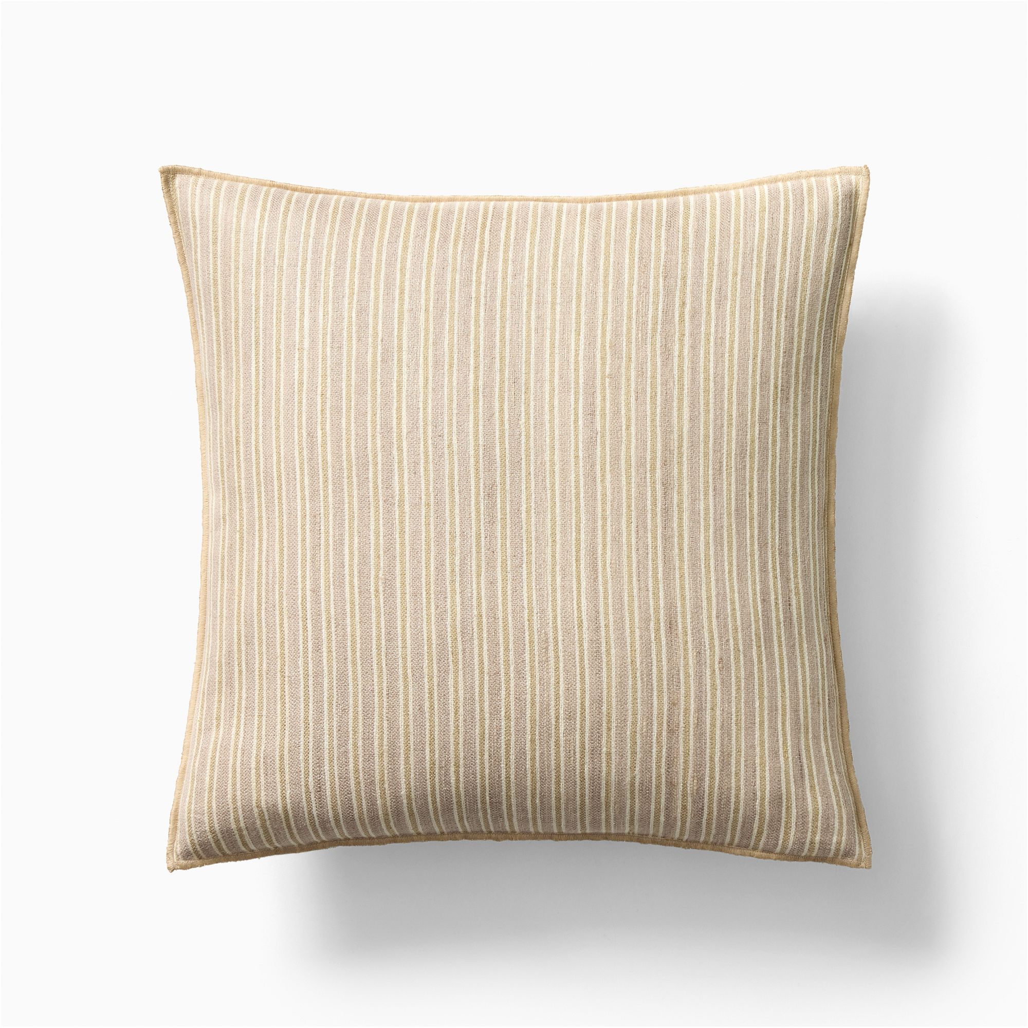 Modern Silk Stripe Pillow Cover | West Elm