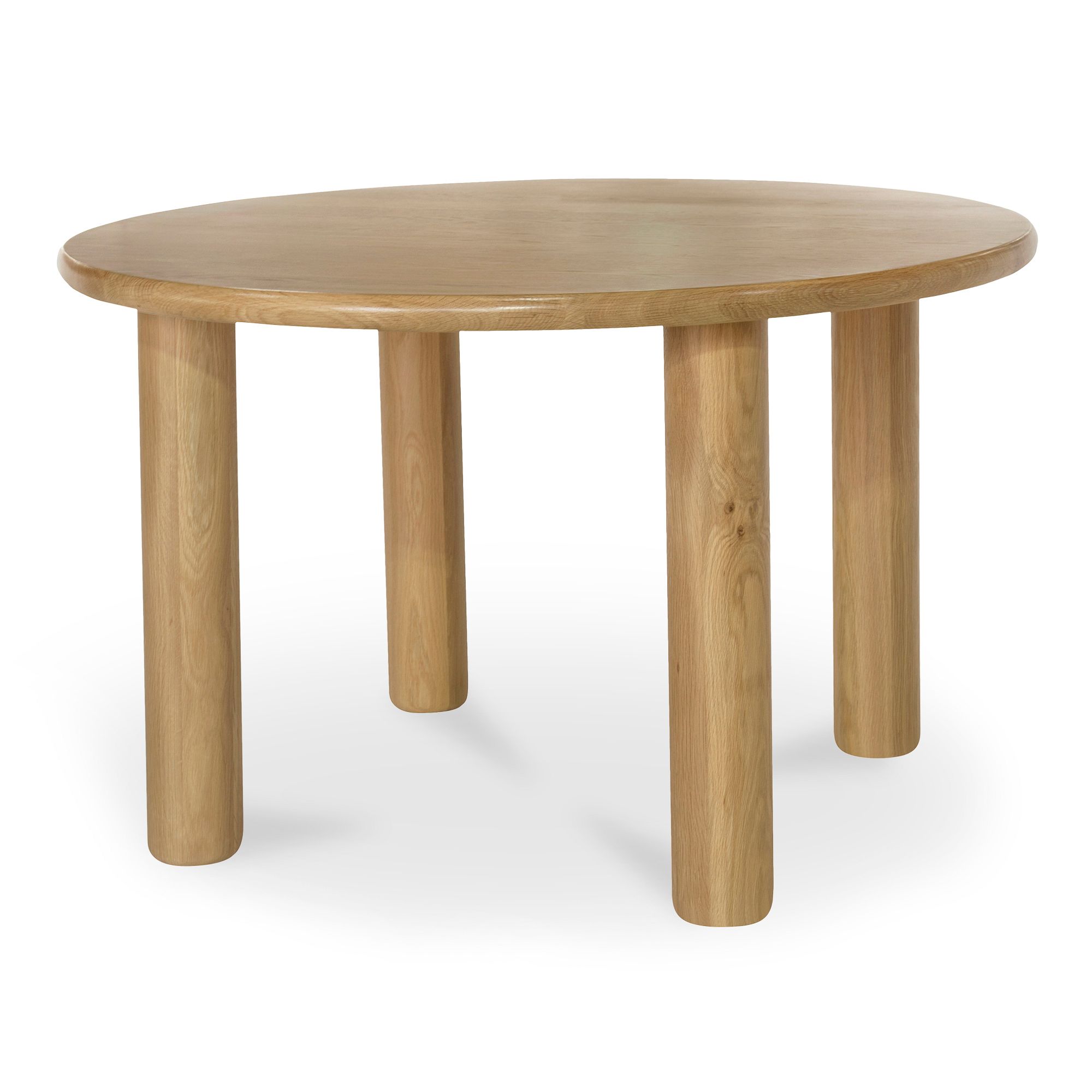 Kosciusko Round Oak Dining Table (48") | West Elm