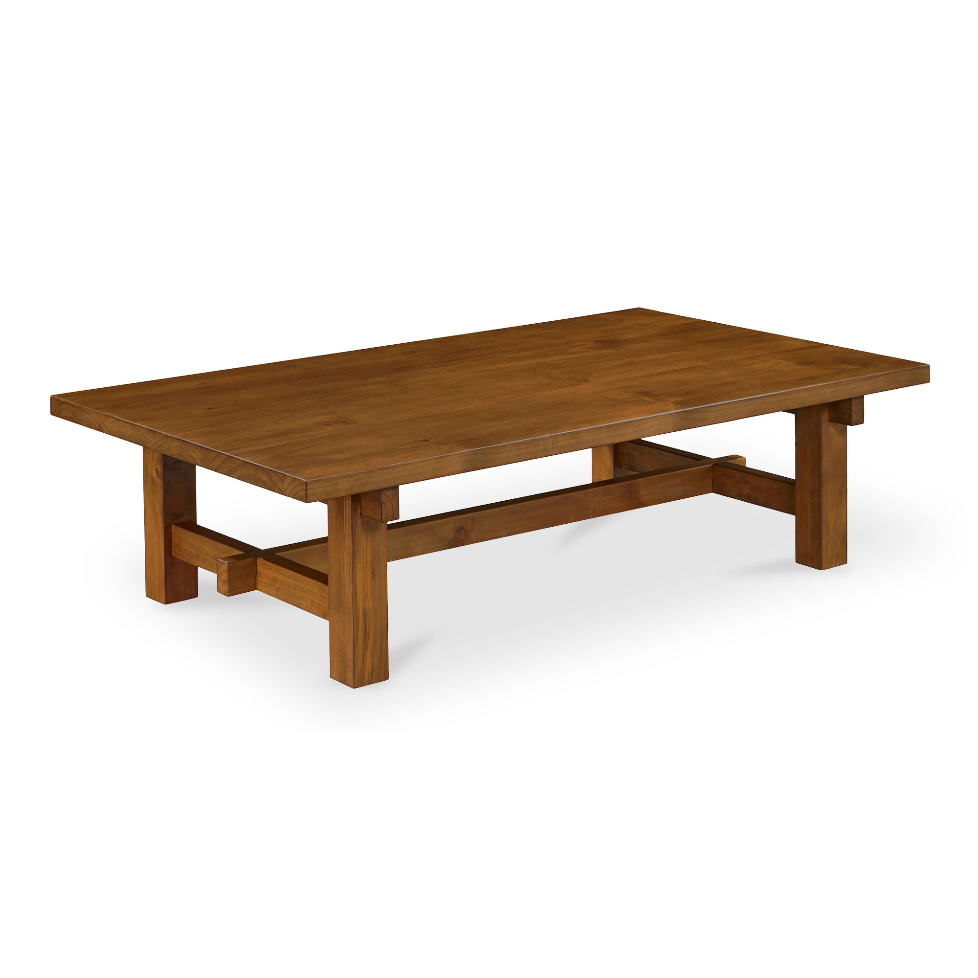 Gotham Rectangle Solid Wood Coffee Table (60") | West Elm