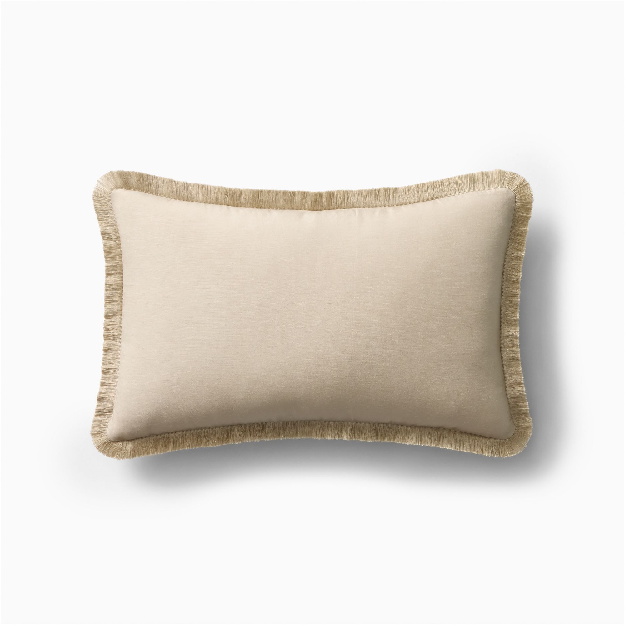 TENCEL™ Linen Fringe Pillow Cover | West Elm