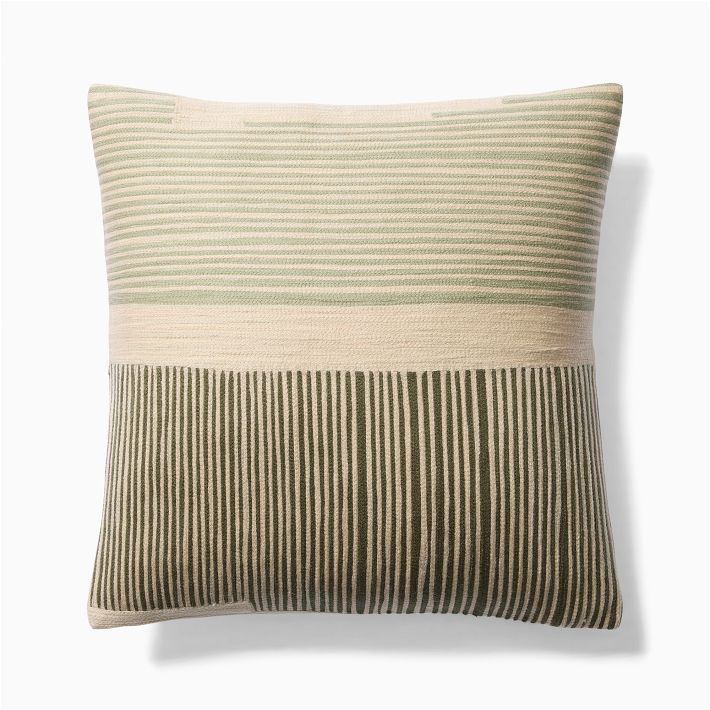 Crewel Durban Pillow Cover + Insert