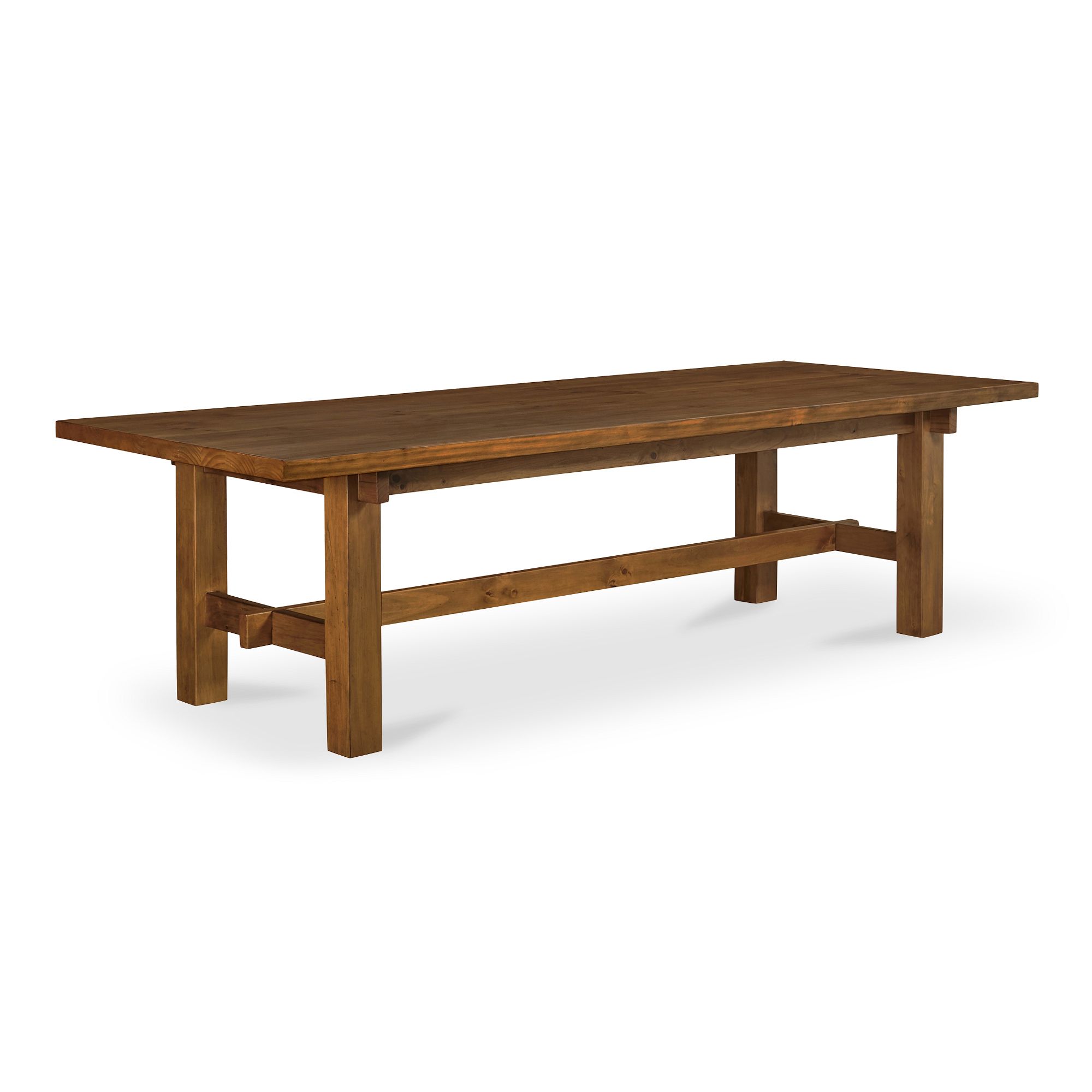 Gotham Rectangle Solid Wood Dining Table (88"–109") | West Elm