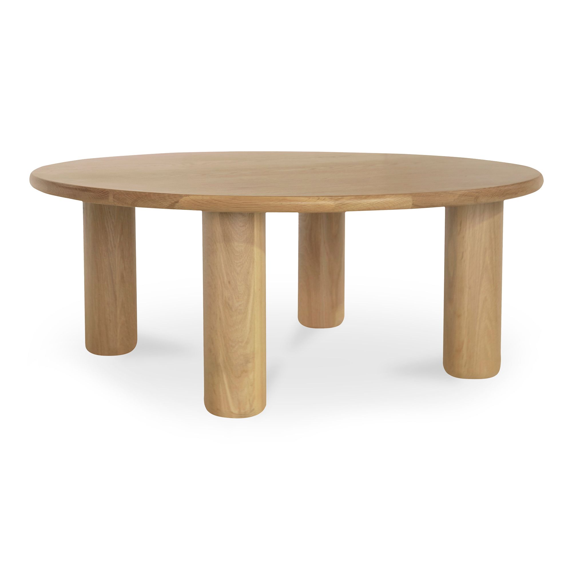 Kosciusko Oak Round Coffee Table (42") | West Elm