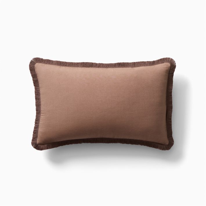 TENCEL™ Linen Fringe Pillow Cover