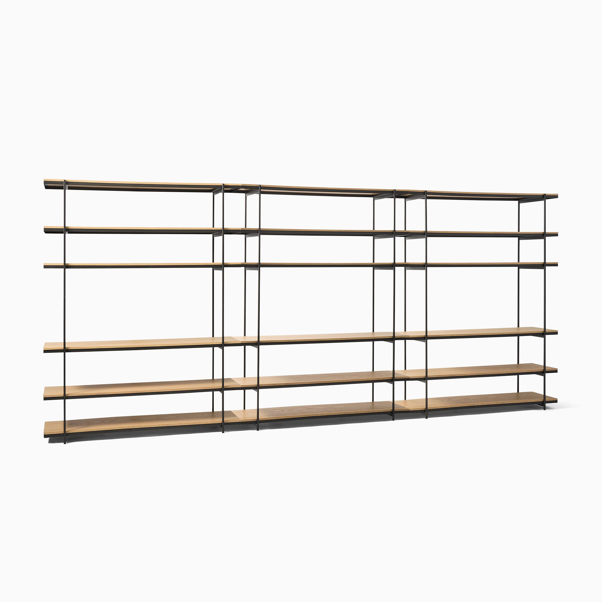 Pierce Wide Shelf Unit (60") | West Elm