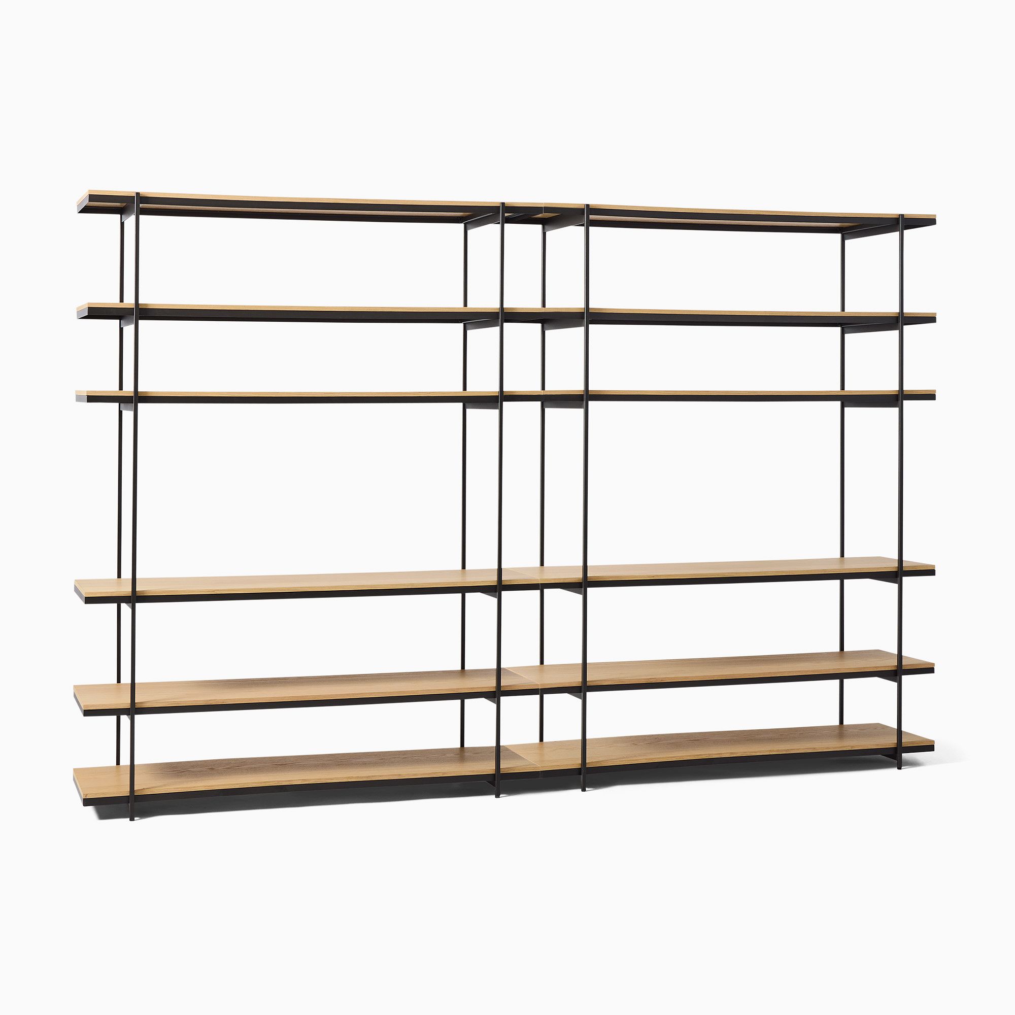 Pierce Wide Shelf Unit (60") | West Elm