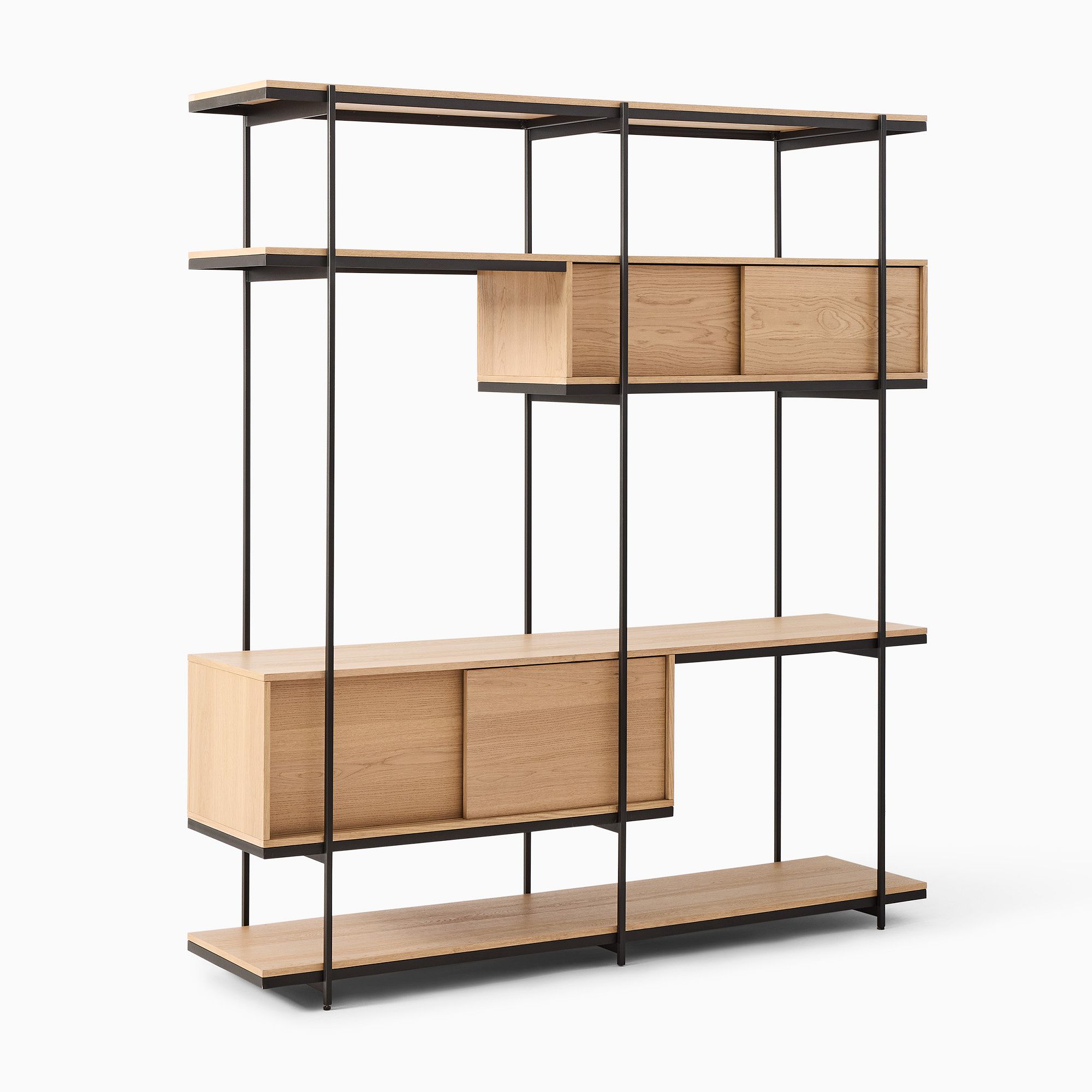 Pierce Extra Wide Shelf Unit (72") | West Elm