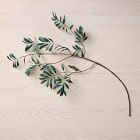 Faux Green Olive Branch