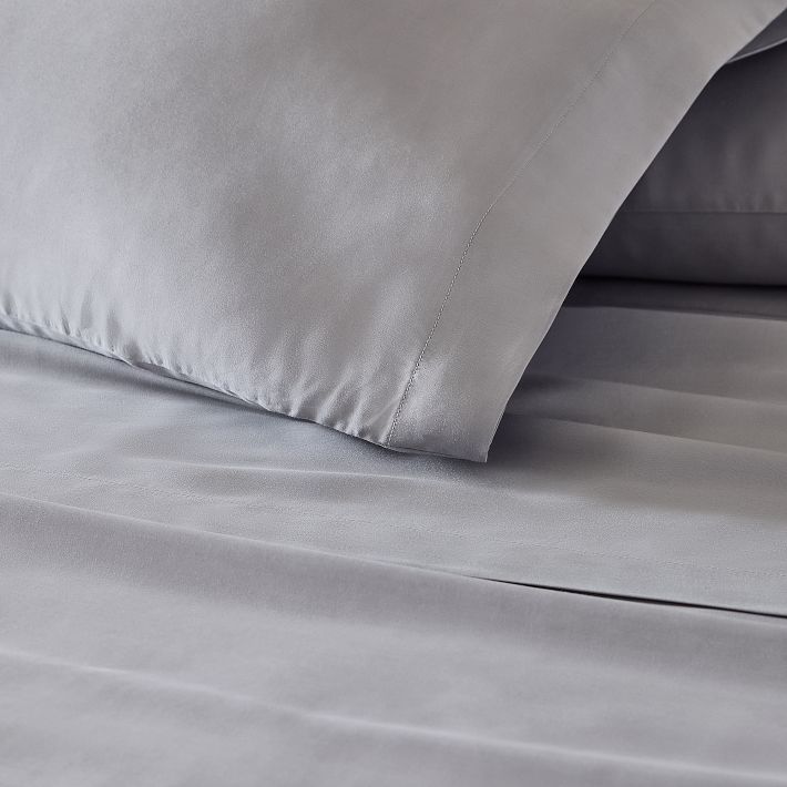 West elm Tencel retailer king size sheet set new