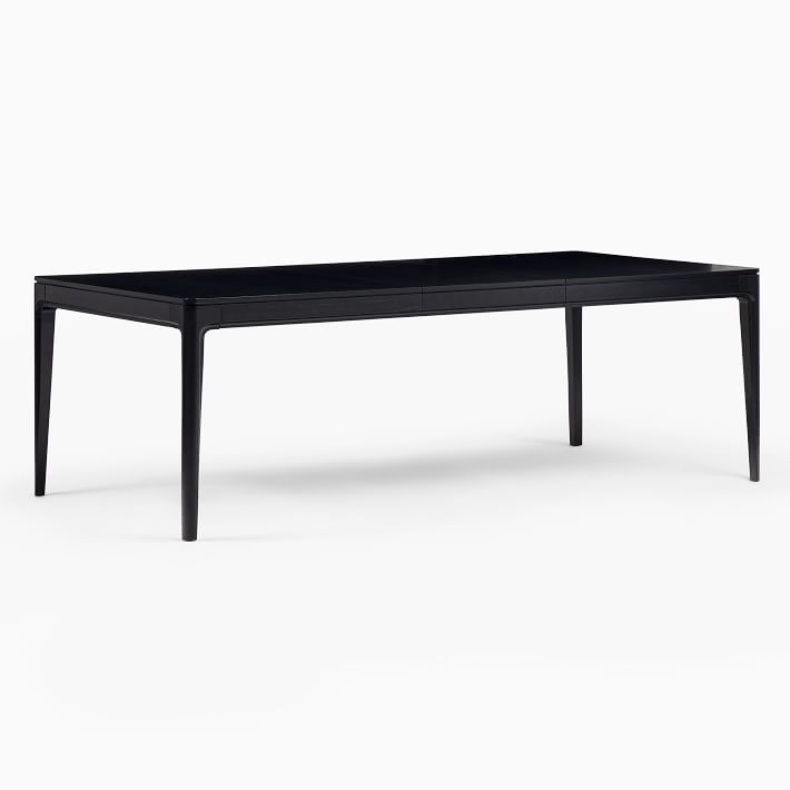 West elm black dining table sale