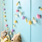 Easter Egg &amp; Bunny Felt Garland