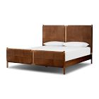 Sackett Leather Bed | West Elm