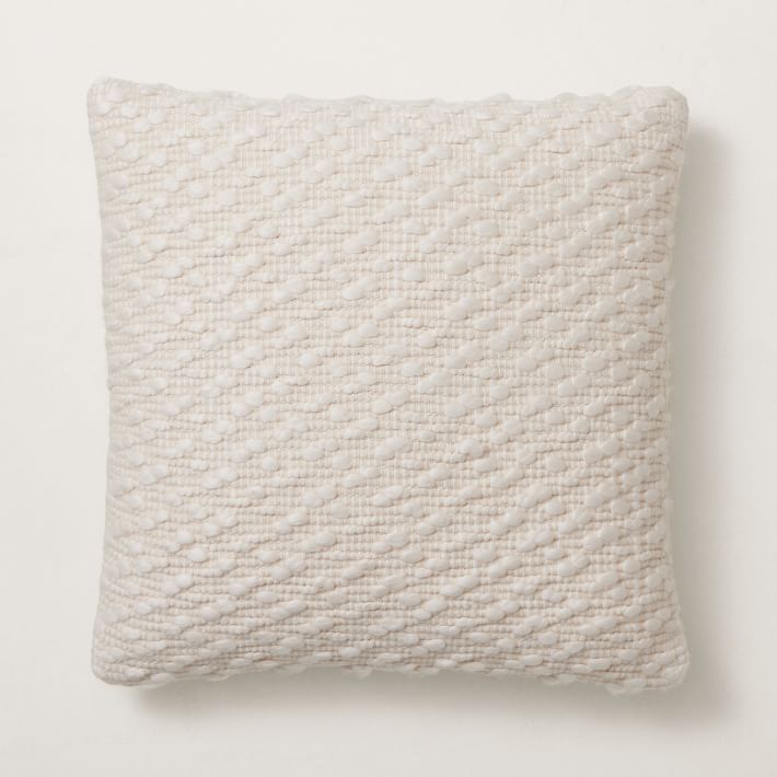 Soft Corded Bobble Pillow Cover