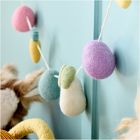 Easter Egg &amp; Bunny Felt Garland