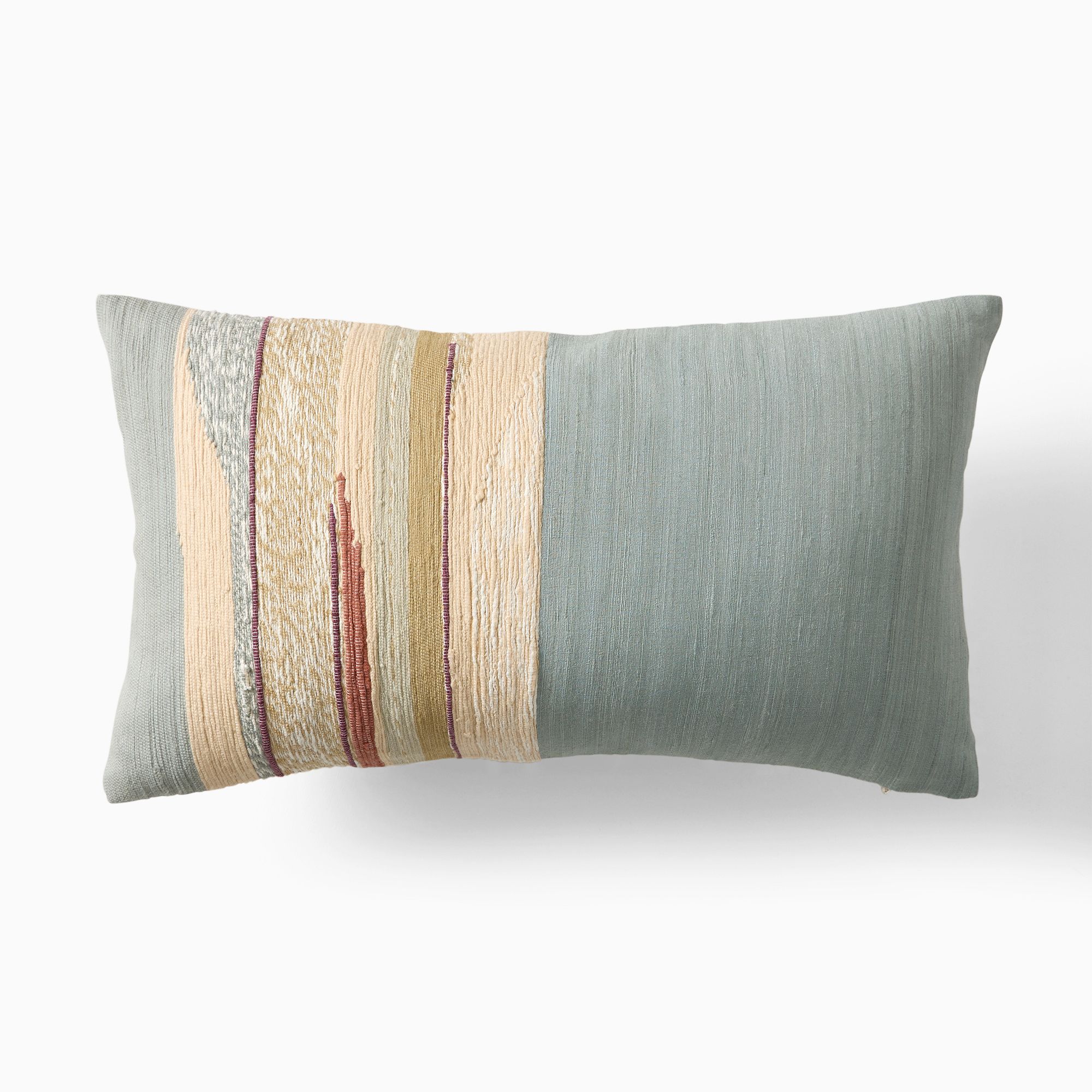 Mixed Woven Landscape Pillow Cover | West Elm