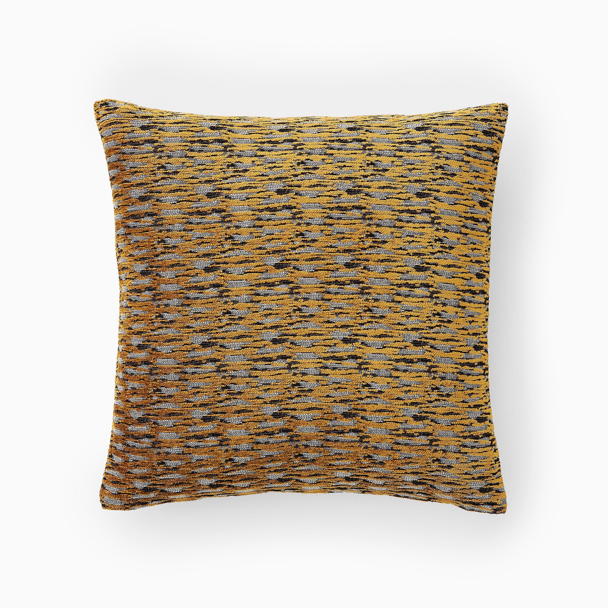Abstract Linear Chenille Pillow Cover | West Elm