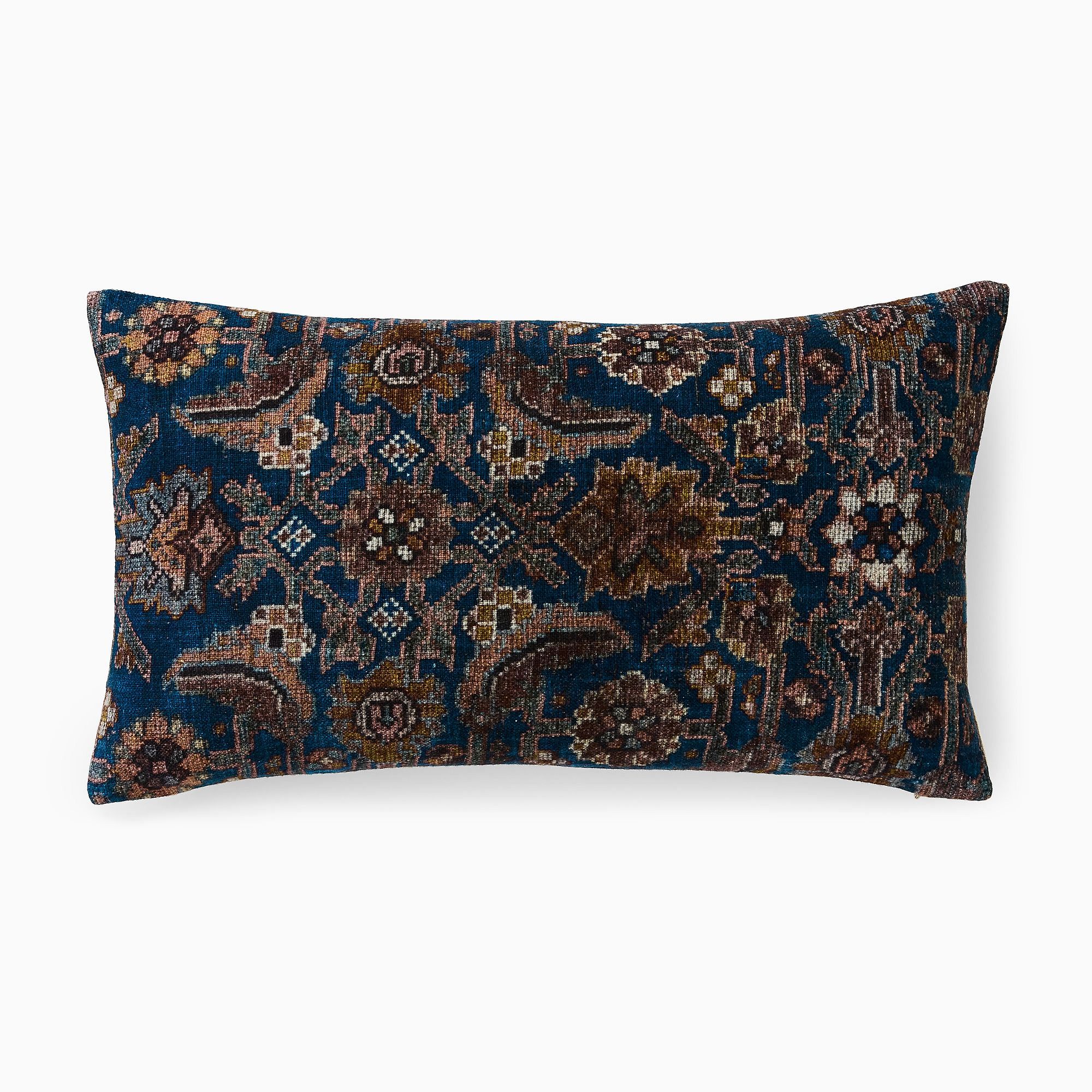 Velvet Textures Pillow Cover & Throw Set | West Elm