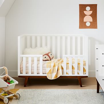 Modern Convertible Baby Crib West Elm