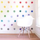 Mej Mej Color Story Rainbow Watercolor Dots Peel &amp; Stick Wall Decals