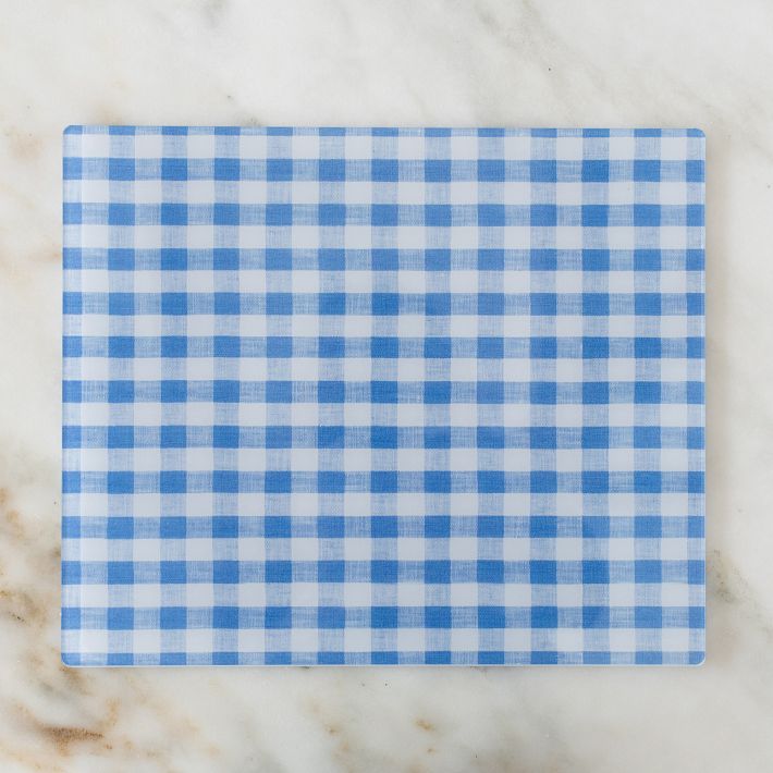 Proper Table Mack Gingham Placemat - Blue