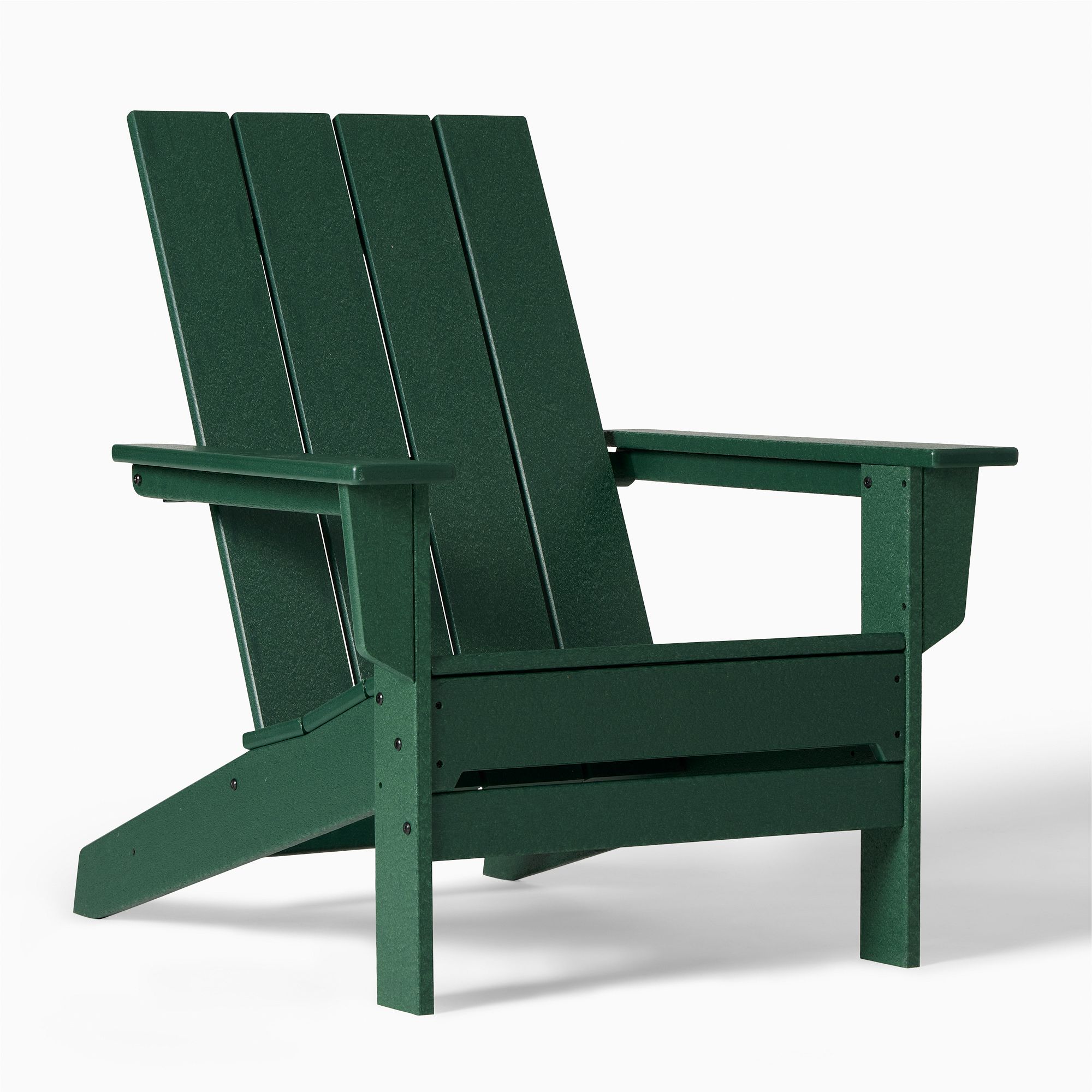 West Elm + Polywood Modern Adirondack Chair |