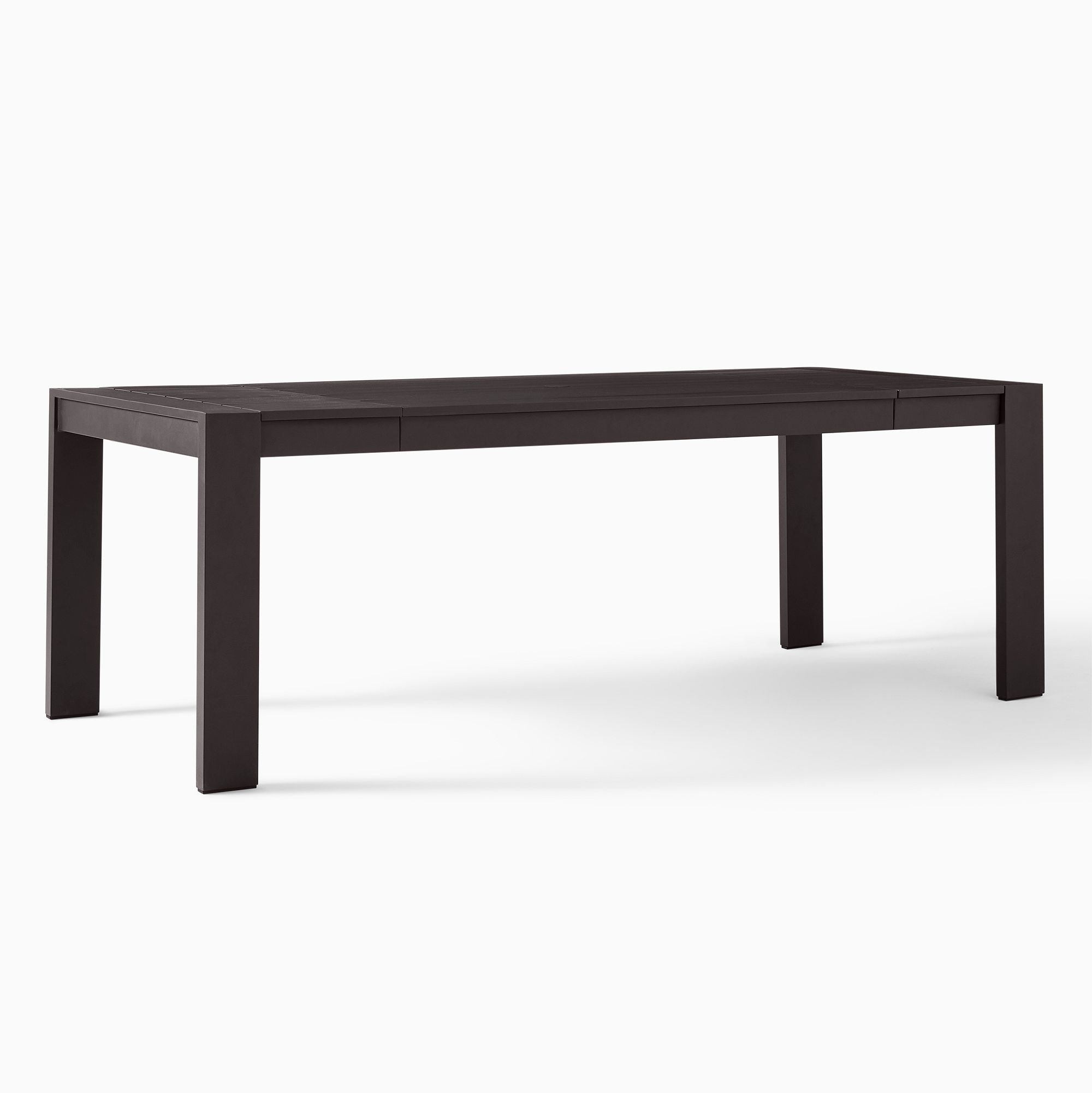 Telluride Aluminum Outdoor Expandable Dining Table (60"–85") | West Elm