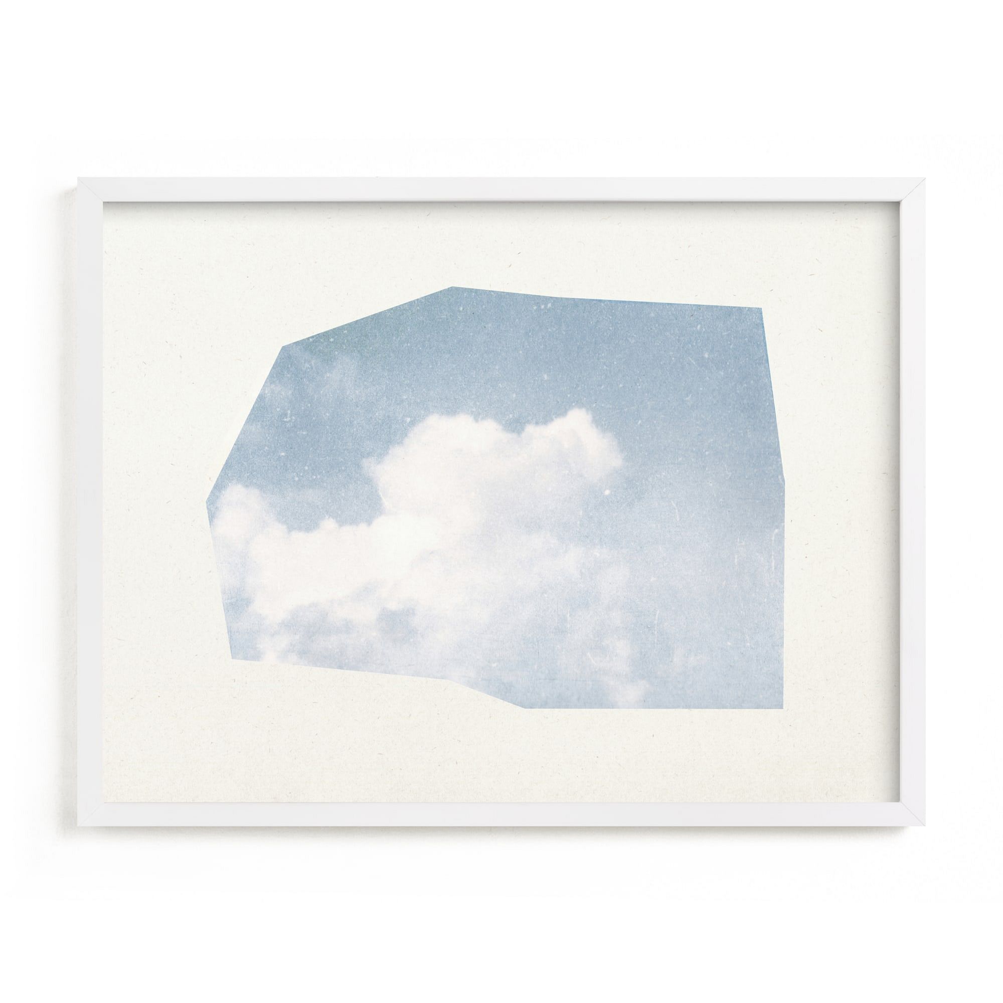 A Scrap Of The Sky II Framed Wall Art by Minted for West Elm | West Elm