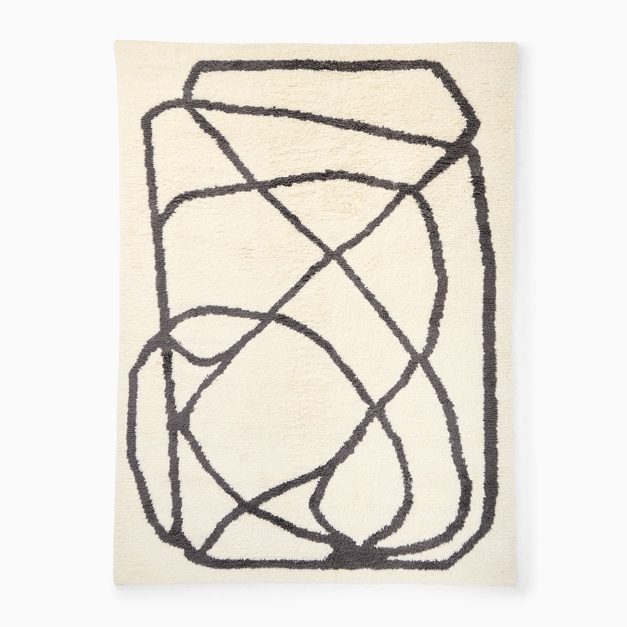 Scribble Shag Rug | West Elm