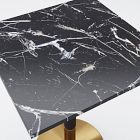 Orbit Bar Table - Faux Marble - Square (Clearance)