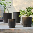 Fluted Ficonstone Indoor/Outdoor Planters
