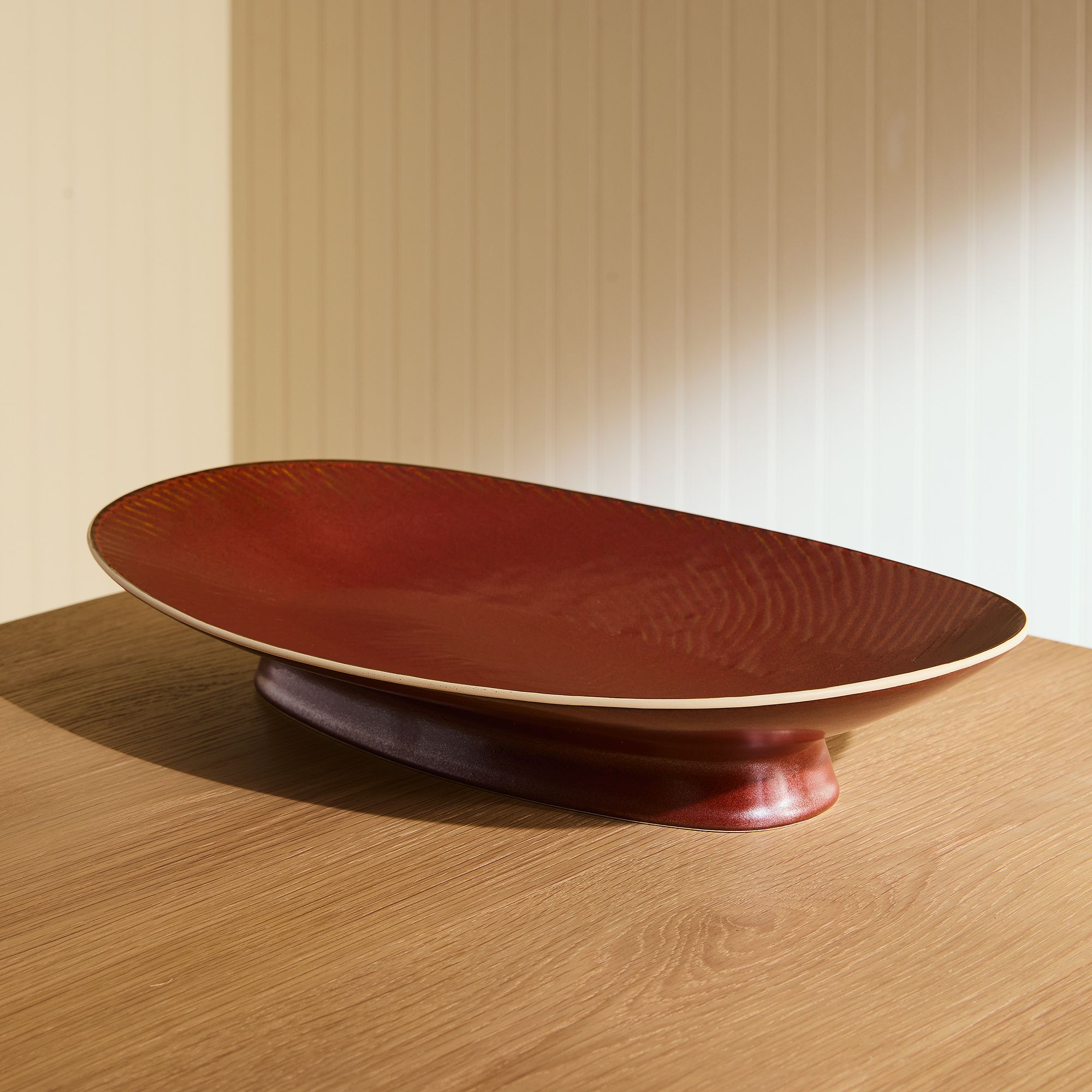 Marcus Samuelsson Carved Pattern Serving Platter | West Elm