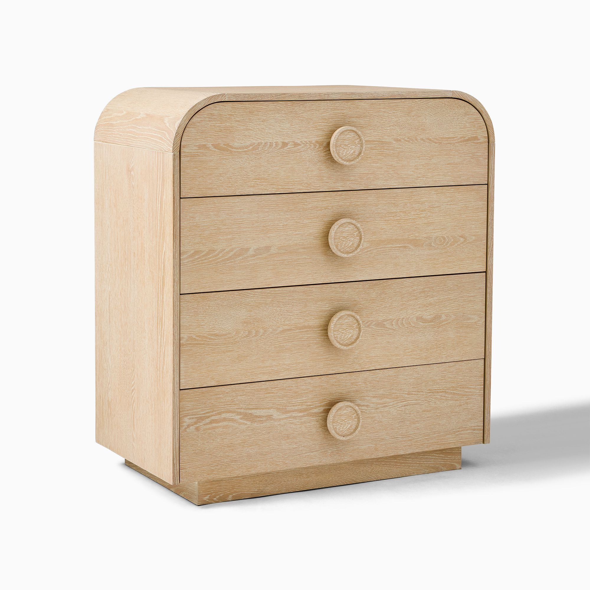 Statement Knob Narrow 4-Drawer Dresser (36") | West Elm