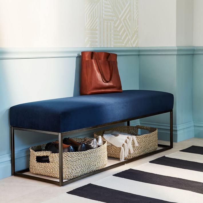 Box Frame Upholstered Bench