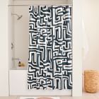 Walker Noble Kuba Shower Curtain