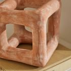 Diego Olivero Cube Terracotta Object