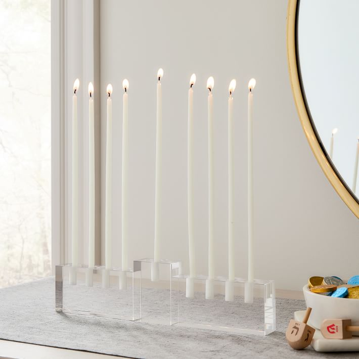 Glass Menorah | West Elm