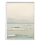 Paddleboard Solitude Framed Wall Art by Minted for West Elm