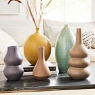 Crackle Glazed Ceramic Vases