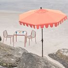 Scallop Edge Outdoor Umbrella (9')