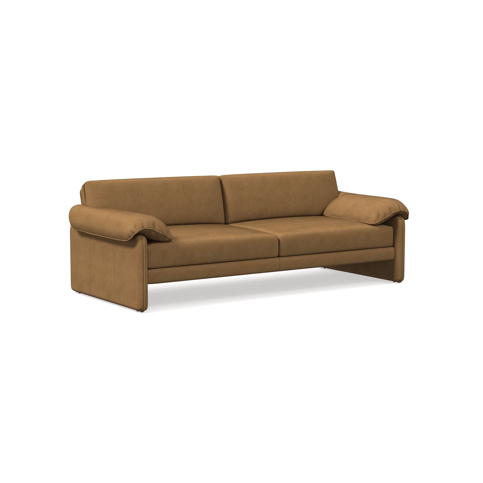 Parry Leather Sofa (86") | West Elm