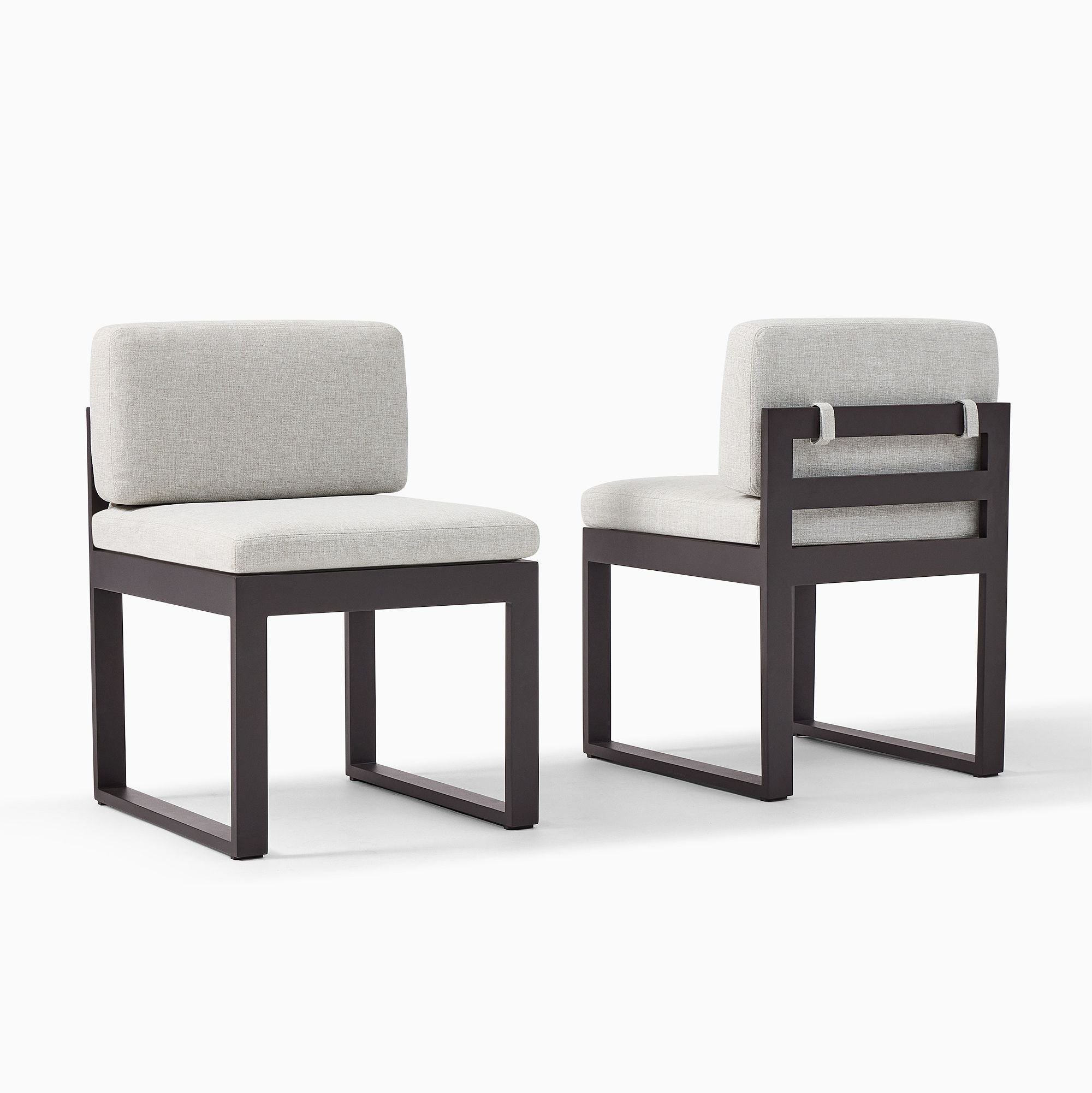 Telluride Aluminum Outdoor Side Dining Chairs | West Elm