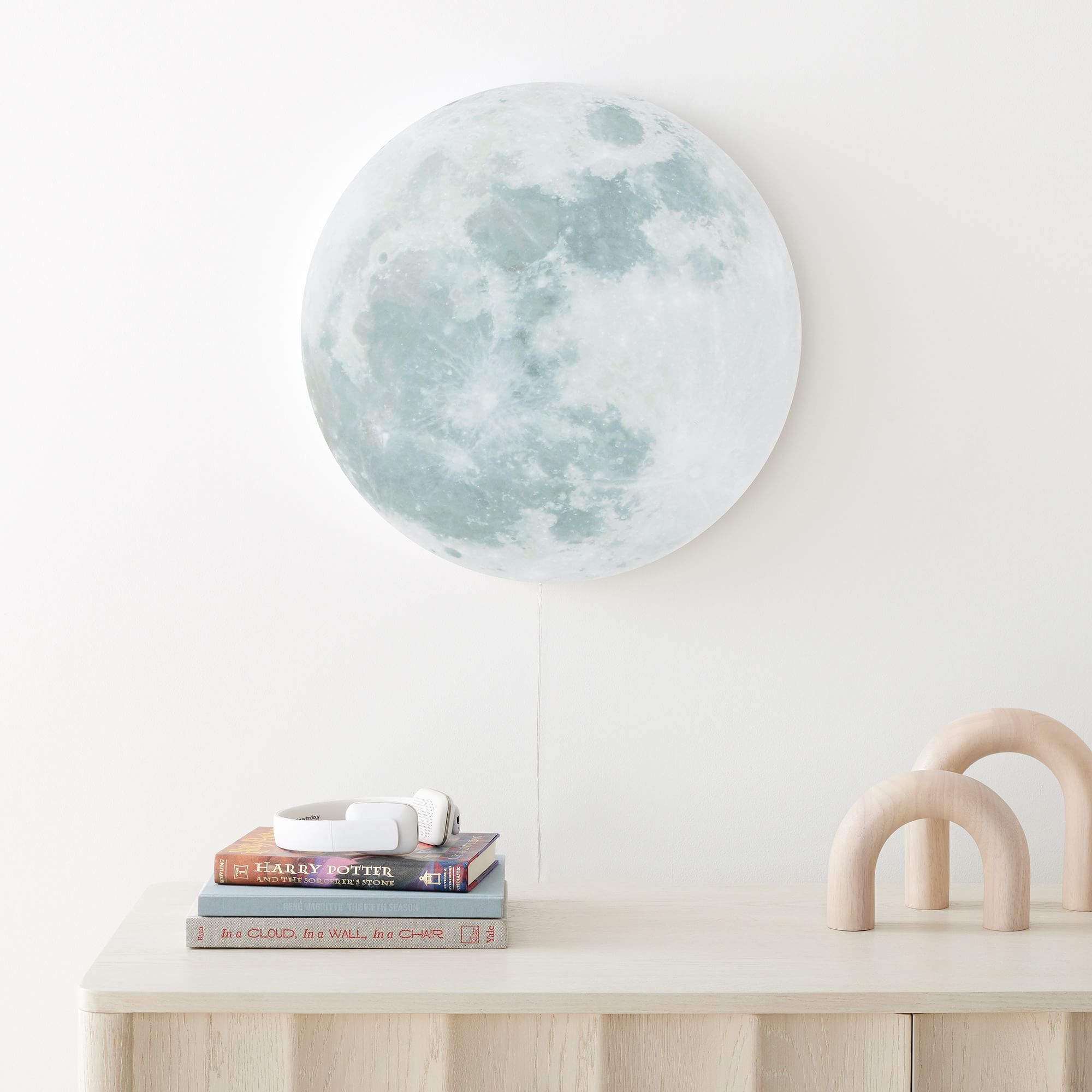 Lit Acrylic Moon (20") | West Elm