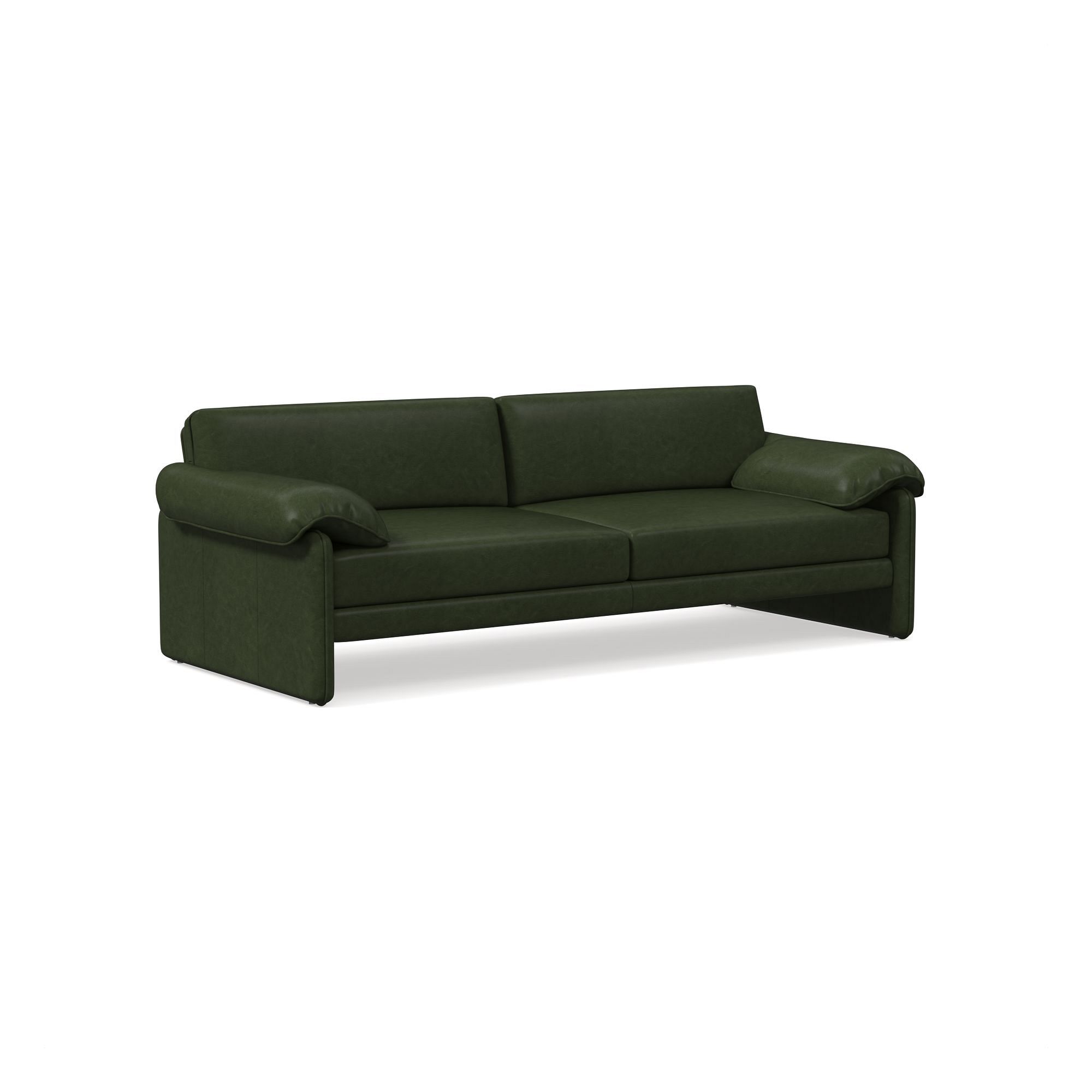 Parry Leather Sofa (86") | West Elm